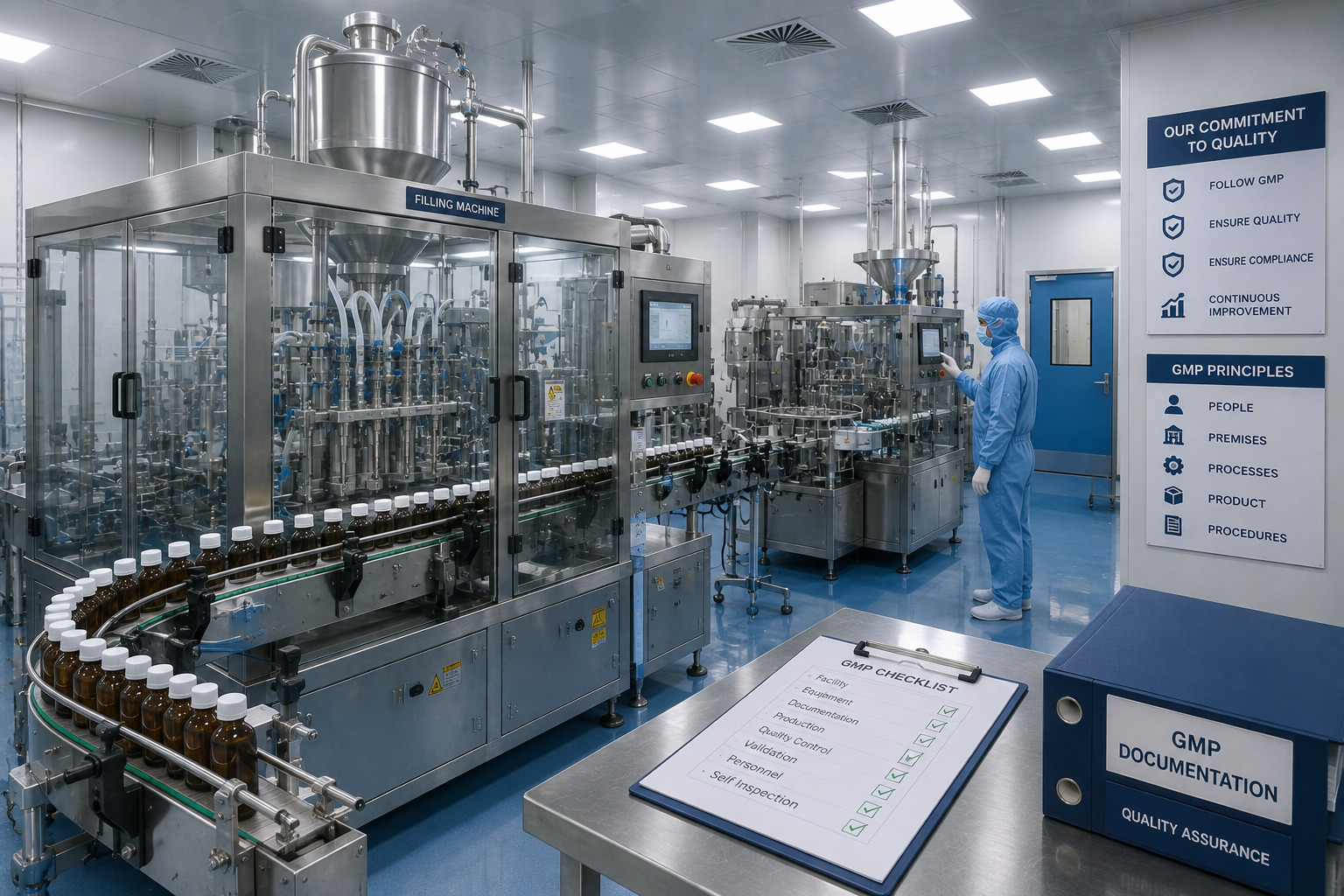 GMP Pharmaceutical Production